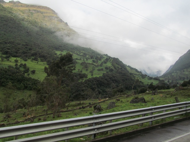 On the road to Guayaquil