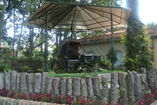 Original carriage used by the owners of the Hacienda